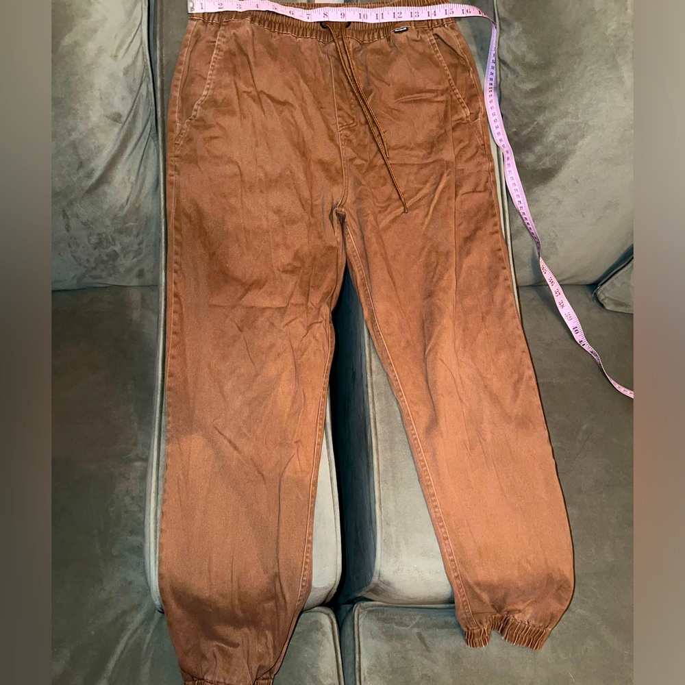 Men’s Hurley Medium Jogger pants. Sand like color. Gently used.